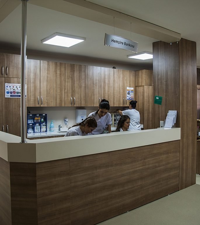 Clinical service area at Istanbul Hospital